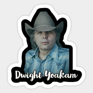 Retro Yoakam Sticker